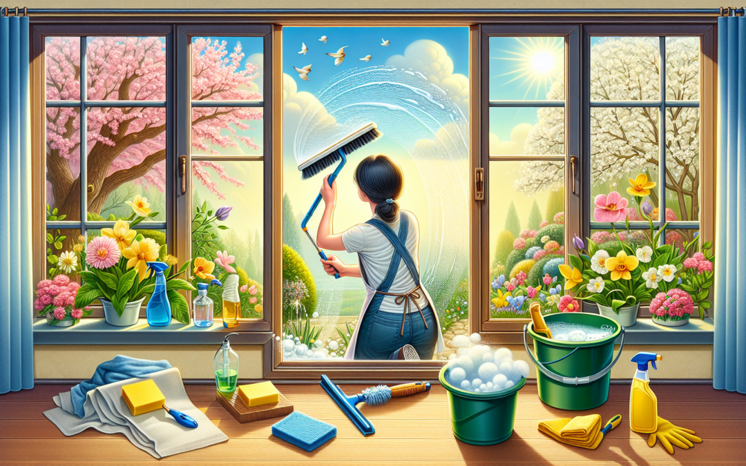 How to Achieve Spotless House Windows with All This Springtime Dust