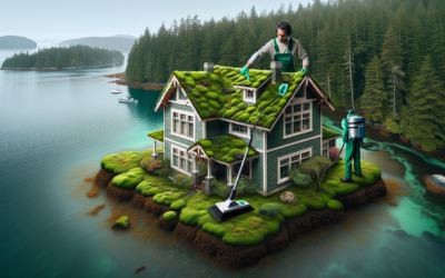 The Science Behind Roof Moss Removal for Homes on Vancouver Island